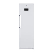 Frigorífico Svan SR185602ENFD de 1 puerta en blanco, 185 cm de alto, visto de frente con el display LED táctil
