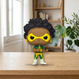 Funko Pop My Hero Academia Ken Takagi Gunhead #540 sobre una mesa de madera