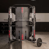 BH Rack Smith con Doble Polea y Torres de Placas (G160) - detalle