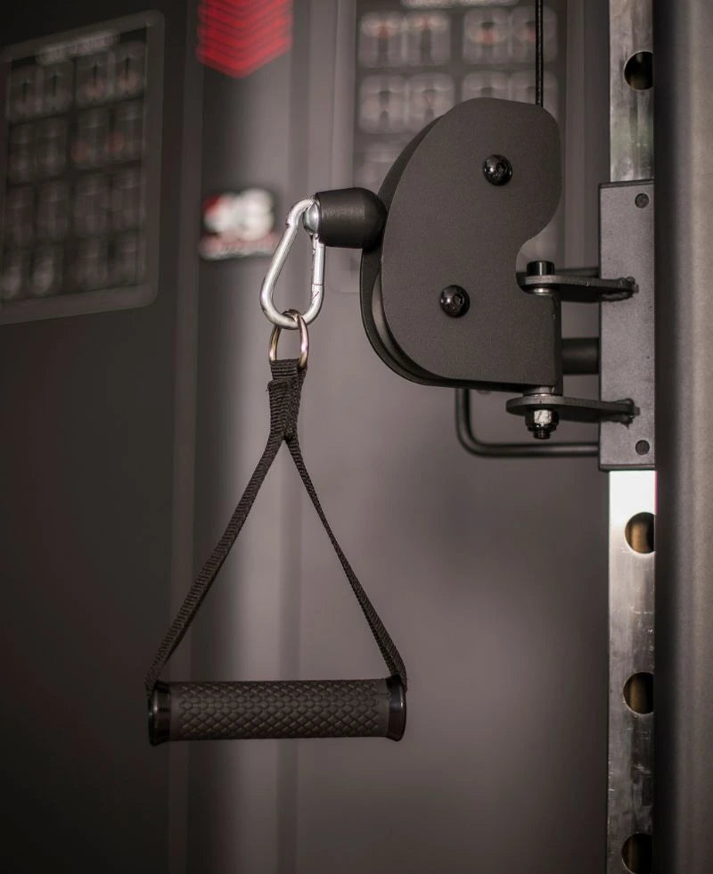 BH Rack Smith con Doble Polea y Torres de Placas (G160) - detalle