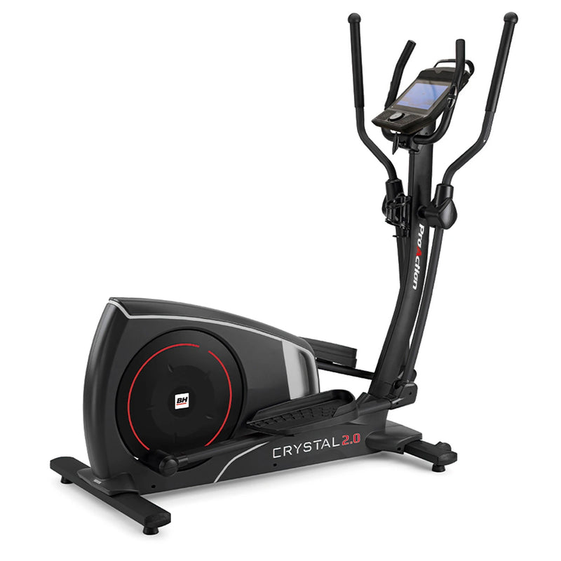BH Bicicleta Elíptica Crystal 2.0 Multimedia (G2383TFTM)
