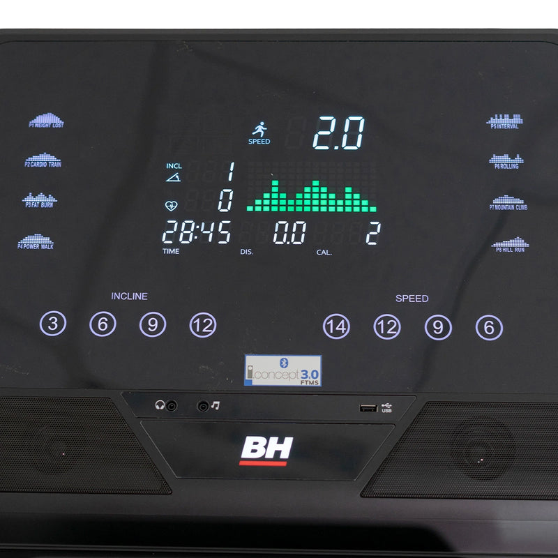 BH Cinta de Correr RS900 (G6178) - monitor