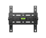 Soporte de pared inclinable Genium GSPIN43 para TV de 13 a 43 pulgadas, vista frontal