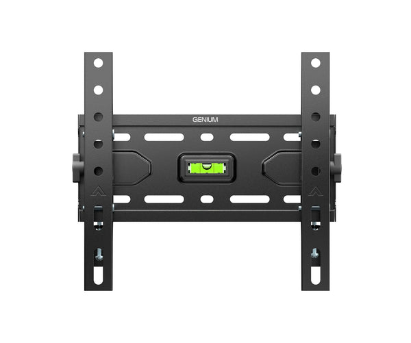 Soporte de pared inclinable Genium GSPIN43 para TV de 13 a 43 pulgadas, vista frontal