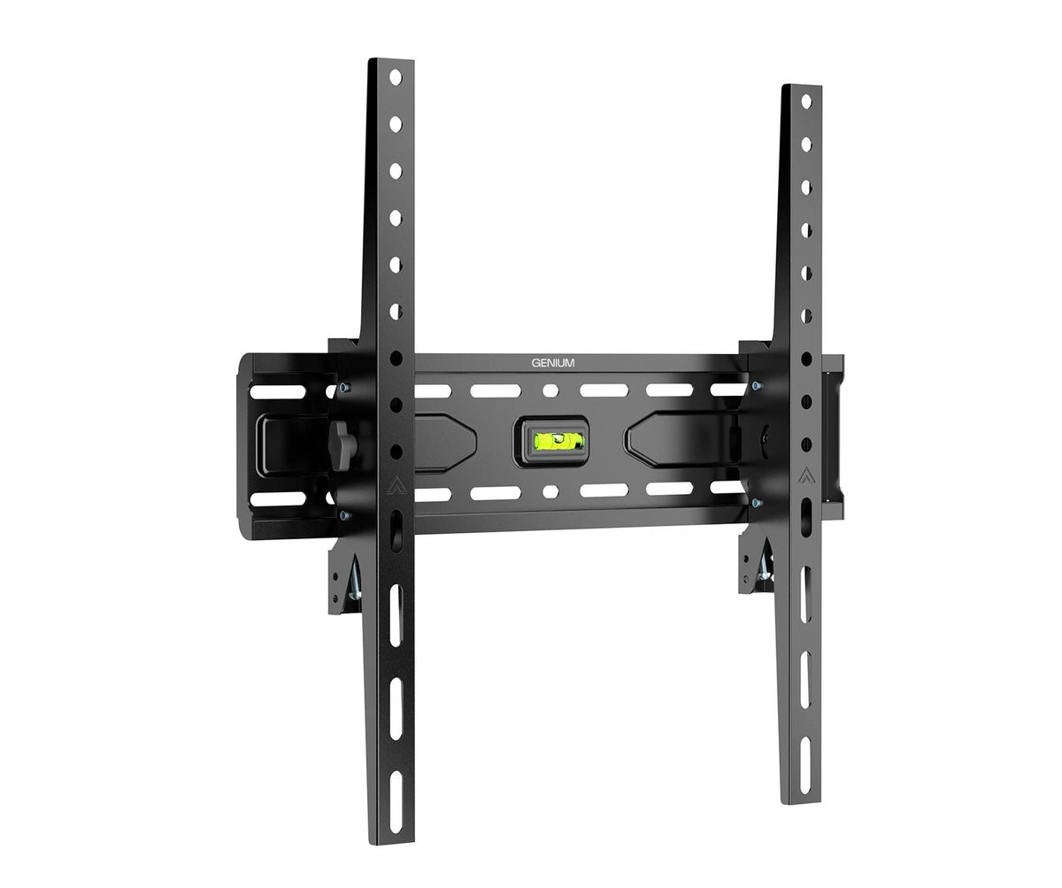 Soporte de pared inclinable Genium GSPIN75 para TV de 32 a 75 pulgadas, vista en perspectiva