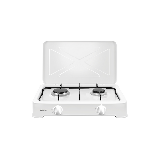 Hornillo de gas Infiniton GGP-W2 Blanco - vista frontal