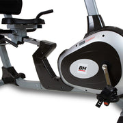 BH Bicicleta Estática Reclinada Artic Comfort Program (H854B) - detalle