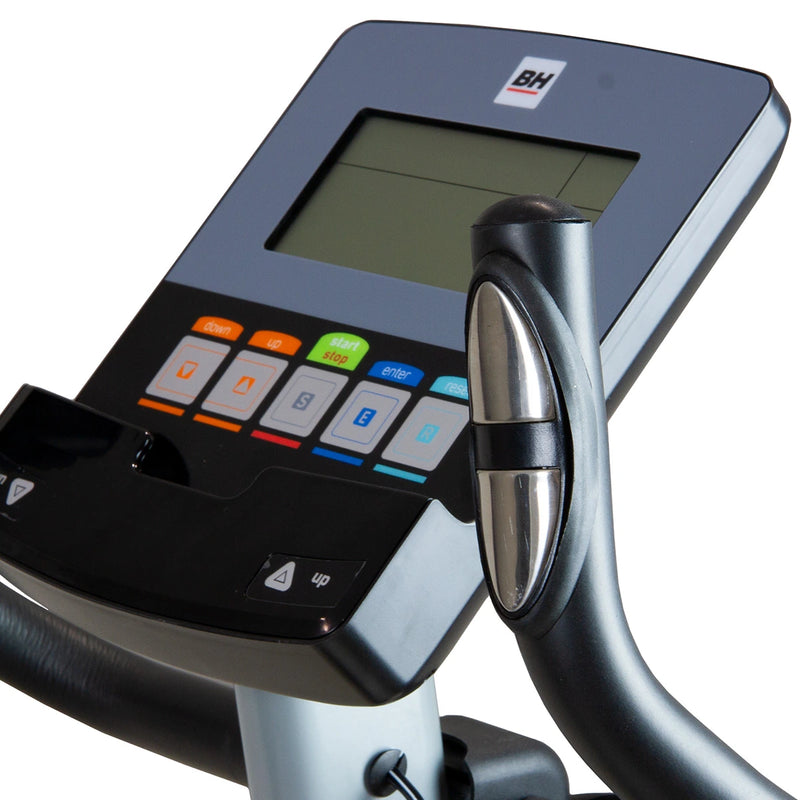 BH Bicicleta Estática Reclinada Artic Comfort Program (H854B) - sensores de pulso