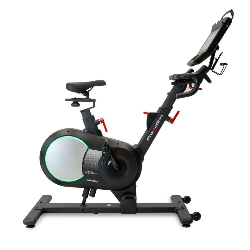 BH Bicicleta de Ciclo Indoor Lyon Climber Multimedia (H9117TFT) - vista de perfil