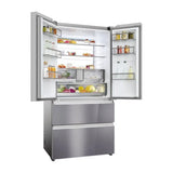 Frigorífico Americano Haier HFR79F19EFGK 703L Inox · vista 4