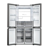 Frigorífico Americano Haier HCR79F19CNMD 642L Inox · vista 3