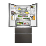 Frigorífico Americano Haier HB18FGSAAA 539L Inox · vista 3