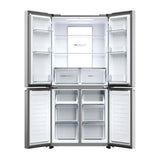 Frigorífico Americano Haier HCR7818DNMM 467L Inox · vista 3