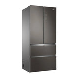 Frigorífico Americano Haier HB18FGSAAA 539L Inox · vista 4