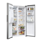 Frigorífico Americano Haier HSR5918DIMP 511L Inox · vista 5