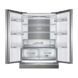 Frigorífico Americano Haier HB18FGSAAA 539L Inox · vista 6
