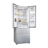 Frigorífico Americano Haier HFR5719EWMG 444L Inox · vista 5