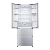 Frigorífico Americano Haier HFR5719EWMG 444L Inox · vista 3