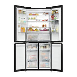 Frigorífico Americano Haier HCKR7819DWGB 459L Negro · vista 2
