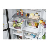 Frigorífico Americano Haier HCR3818ENMM 467L Inox · vista 6