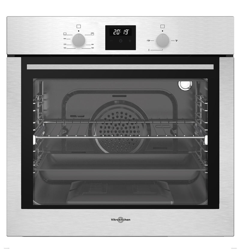 Horno de gas Vitrokitchen HG602 en acero inoxidable de 60 cm