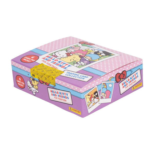 Caja display de 24 sobres Panini Hello Kitty and Friends Fun Together con 144 trading cards