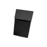 Deck box rígida negra con tapa