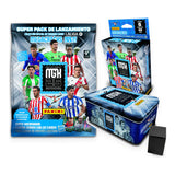 Pack Panini MegaCracks 2026/27: Megapack con archivador, ecoblíster de 6 sobres, Tin Box del 25 aniversario y deck box rígida negra