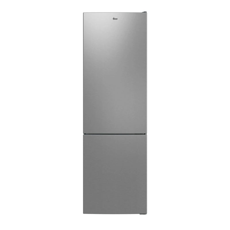 Frigorífico combi Hoover HOCT3L517ES2 acero inoxidable, vista frontal puertas cerradas