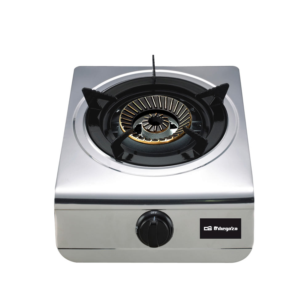 Orbegozo FO 1700 Hornillo Gas Inox Triple Corona 4,3 kW Piezo