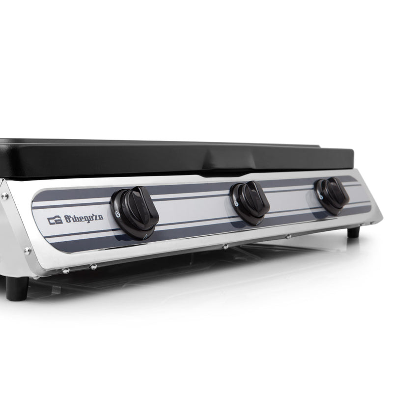 Orbegozo FO 3510 Hornillo a Gas 3 Quemadores Inox
