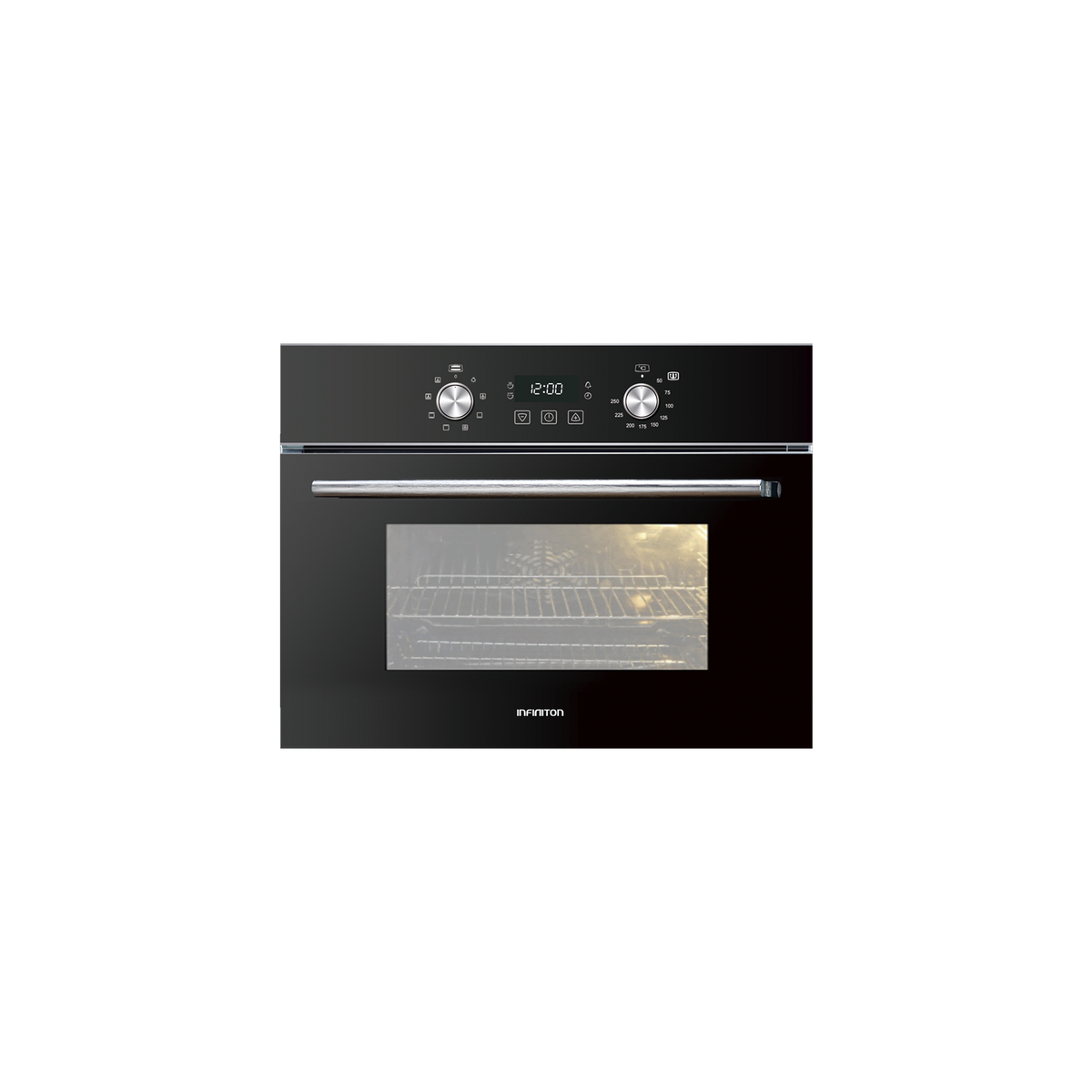 Horno Infiniton 40ECD6 40L Negro - vista frontal