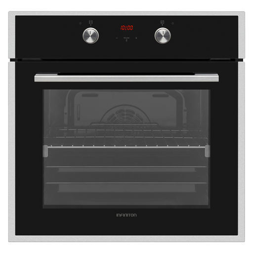 Horno Infiniton A690 65Litros Inox/Cristal negro - vista frontal