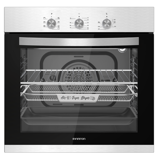 Horno Infiniton B698-AF 60L Inox - vista frontal