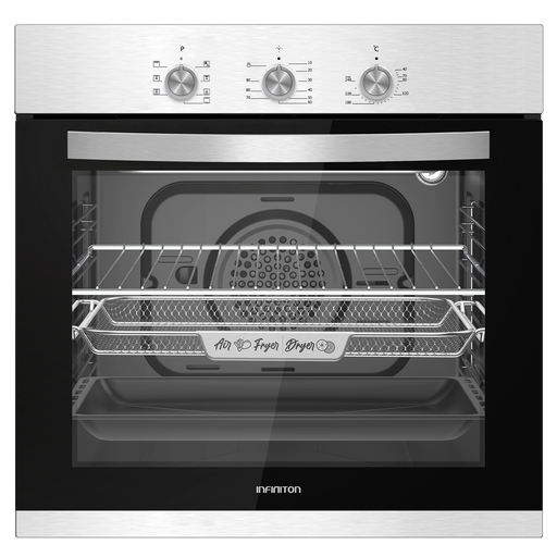 Horno Infiniton B698-AF 60L Inox - vista frontal