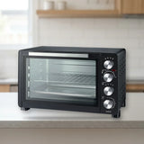 Horno de sobremesa Infiniton HSM-18N30 30L Negro en la encimera de la cocina
