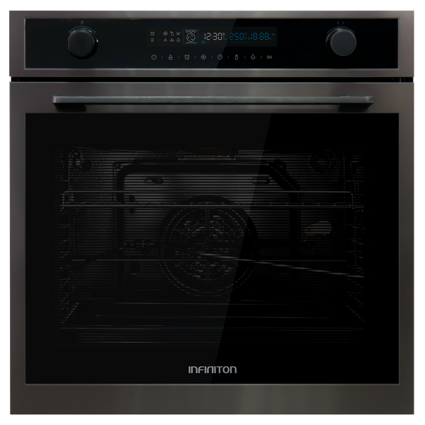 Horno Infiniton DG70 72L Dark Inox - vista frontal