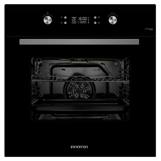 Horno Infiniton P709FB 70L Inox/Cristal negro - vista frontal