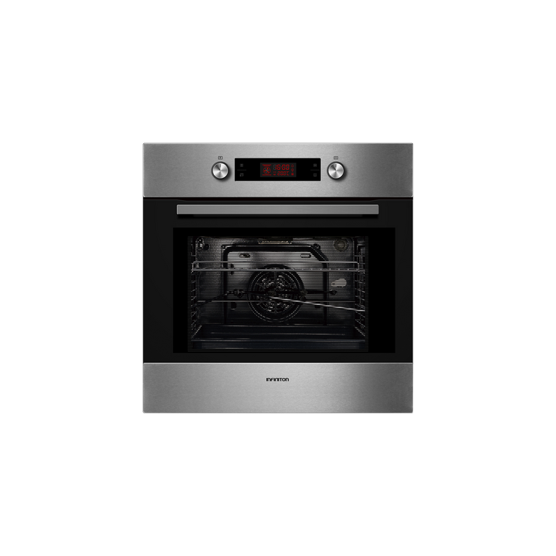 Horno Infiniton PYE7028 70L Inox/Cristal negro - vista frontal