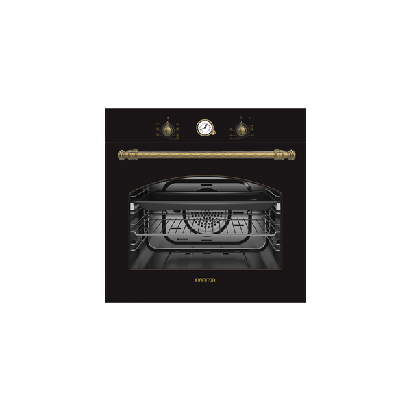 Horno Infiniton ROT70 60L Negro Rústico - vista frontal