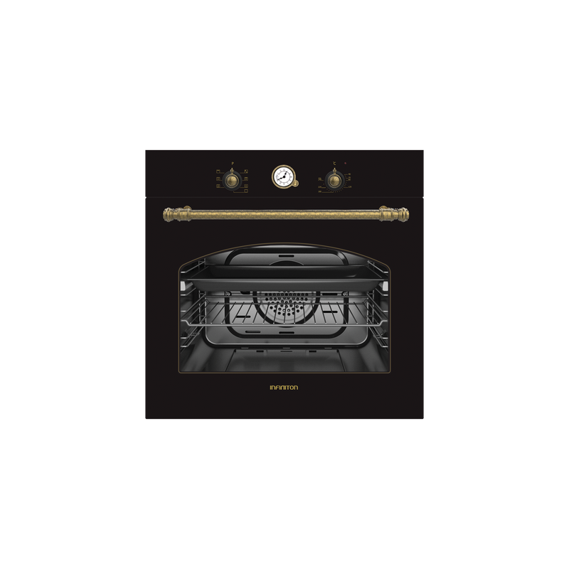Horno Infiniton ROT70 60L Negro Rústico - vista frontal