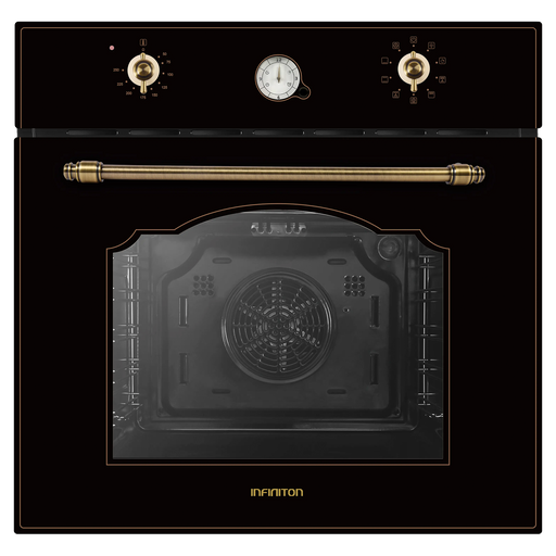 Horno Infiniton RU70 70L Negro Rústico - vista frontal