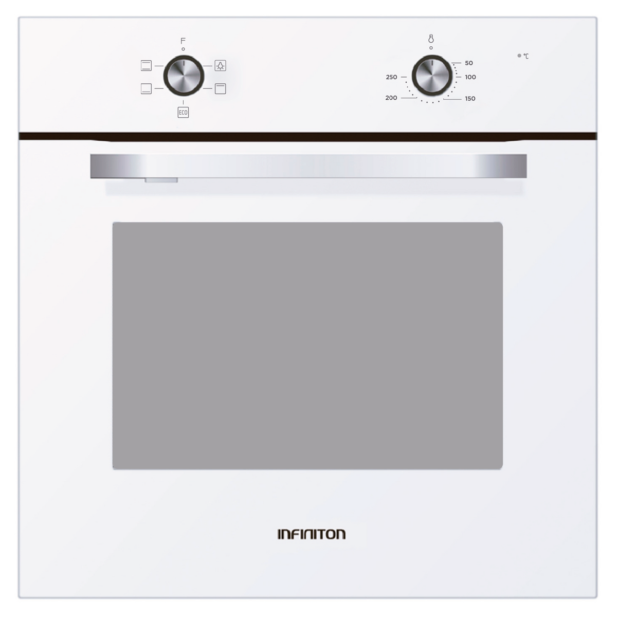 Horno Infiniton WF470 70L Cristal blanco - vista frontal