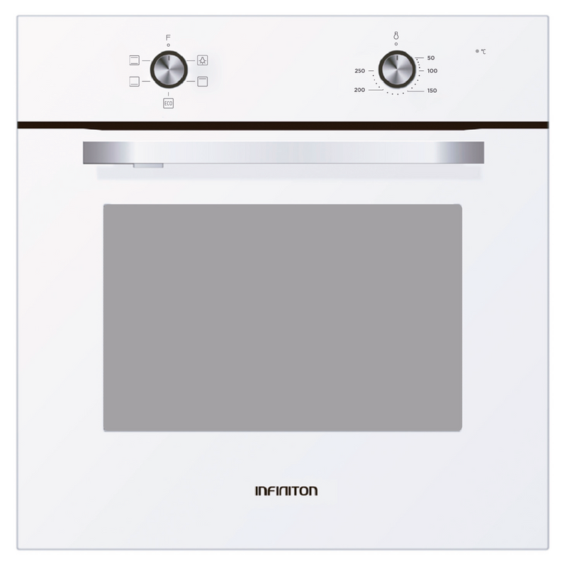 Horno Infiniton WF470 70L Cristal blanco - vista frontal