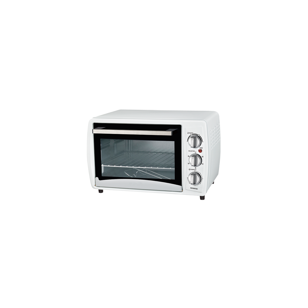 Horno de sobremesa Infiniton HSM-63C20B 20L Blanco - vista frontal