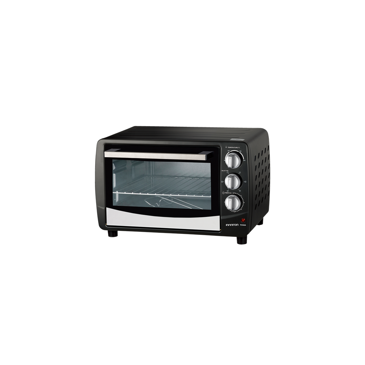 Horno de sobremesa Infiniton HSM-73NC28 28L Negro - vista frontal