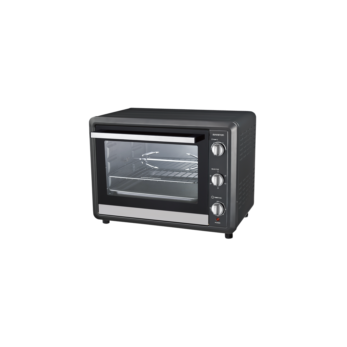 Horno de sobremesa Infiniton HSM-83NC60 60L Negro - vista frontal