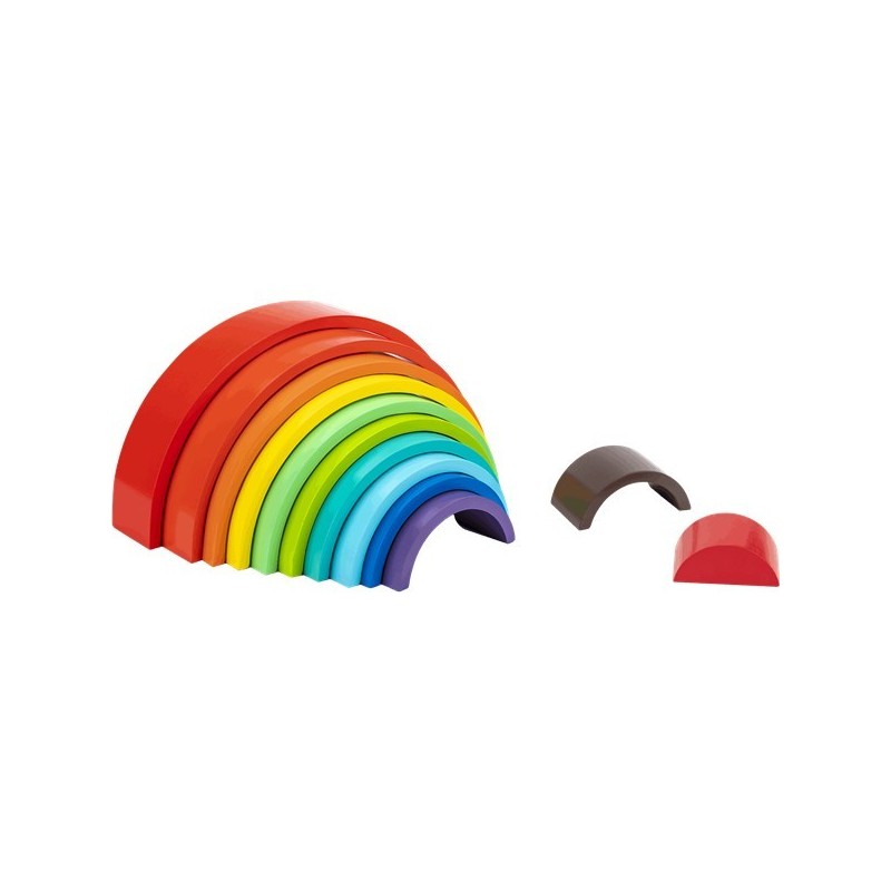 Toy Planet Arcoiris Madera Montessori (MJ1031446)