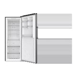 Frigorífico 1 Puerta Infiniton CL-70H 380 L Inox · vista 2