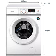Lavadora Infiniton WM-D84AWT 8 kg clase A, panel de control Easy Play
